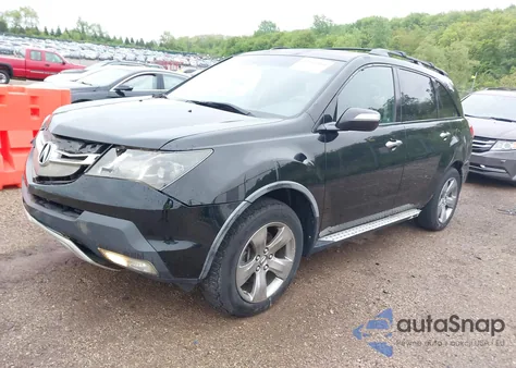 2007 Acura Mdx Sport Package из США, поврежденный, VIN 2HNYD28877H507877